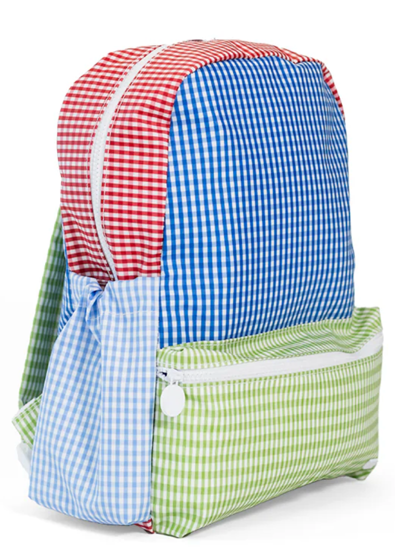 Patch Blue Backpacker – Duck Duck Goose