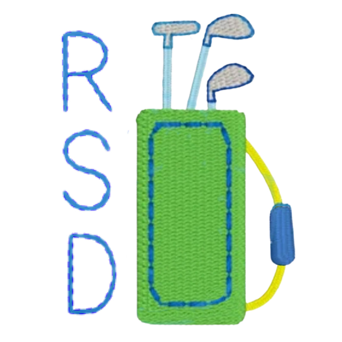 Golf Bag Monogram Duck Duck Goose