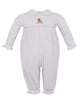*PRE-ORDER* Puppies Pink Long Romper