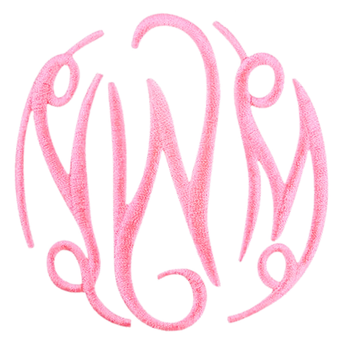 Ava Circle Script Monogram – Duck Duck Goose